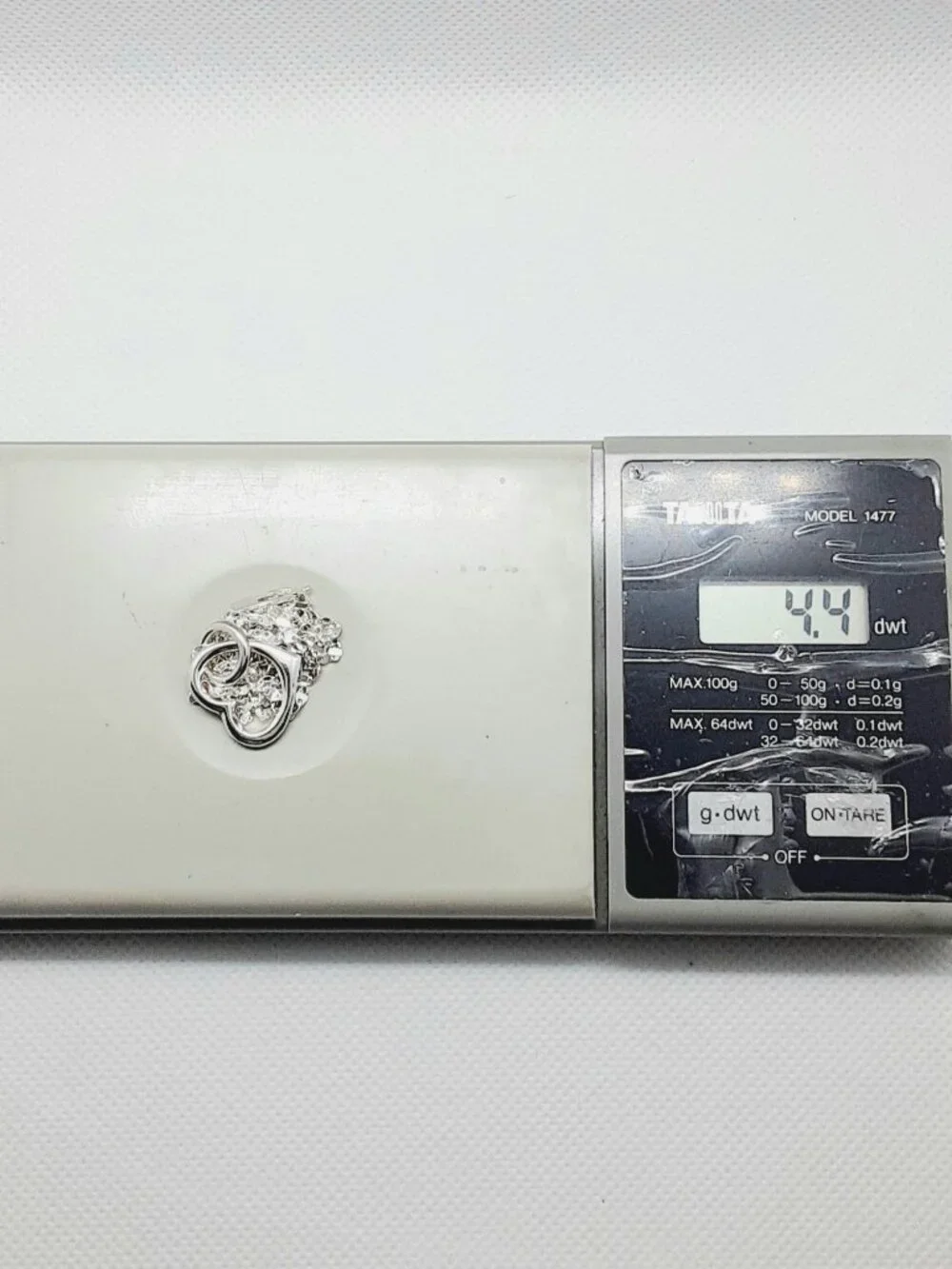 NEW sparkling 925 silver heart necklace - Picture 8 of 10